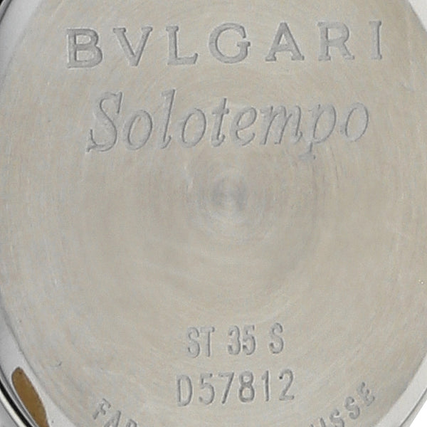 Reloj Bulgari para caballero modelo Solotempo.