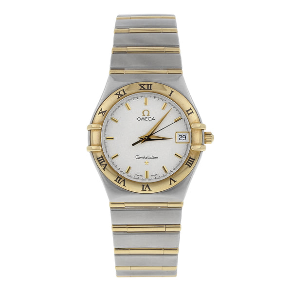 Reloj Omega para caballero modelo Constellation vistas en oro amarillo 18 kilates.