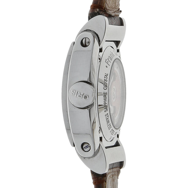 Reloj Oris para dama modelo Frank Sinatra.