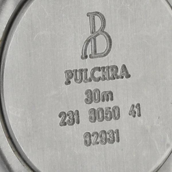 Reloj Bertolucci para dama caja acero inoxidable correa piel.