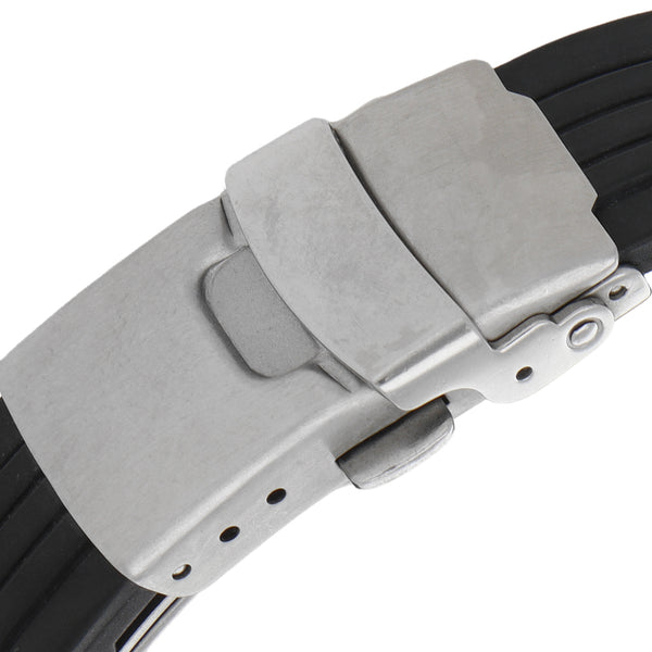 Reloj Oris para dama caja acero inoxidable correa caucho.