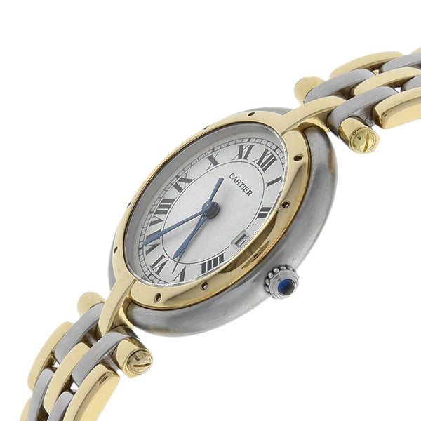 Reloj Cartier para dama modelo Panthere Cougar vistas en oro amarillo 18 kilates.