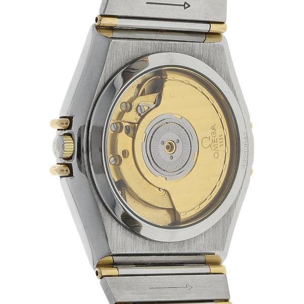 Reloj Omega para caballero modelo Constellation vistas en oro amarillo 18 kilates.