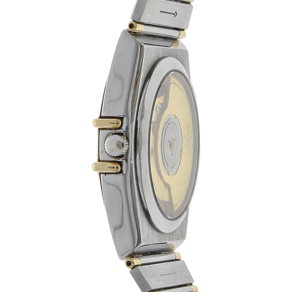 Reloj Omega para caballero modelo Constellation vistas en oro amarillo 18 kilates.