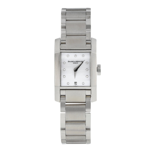 Reloj Baume & Mercier para dama modelo Hampton.