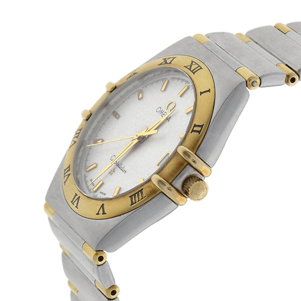 Reloj Omega para caballero modelo Constellation vistas en oro amarillo 18 kilates.