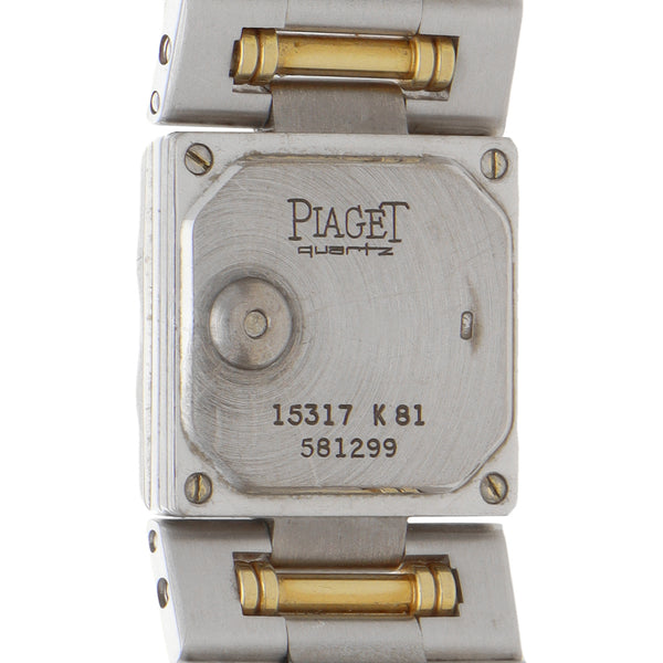 Reloj Piaget para dama modelo Dancer en oro dos tonos 18 kilates.