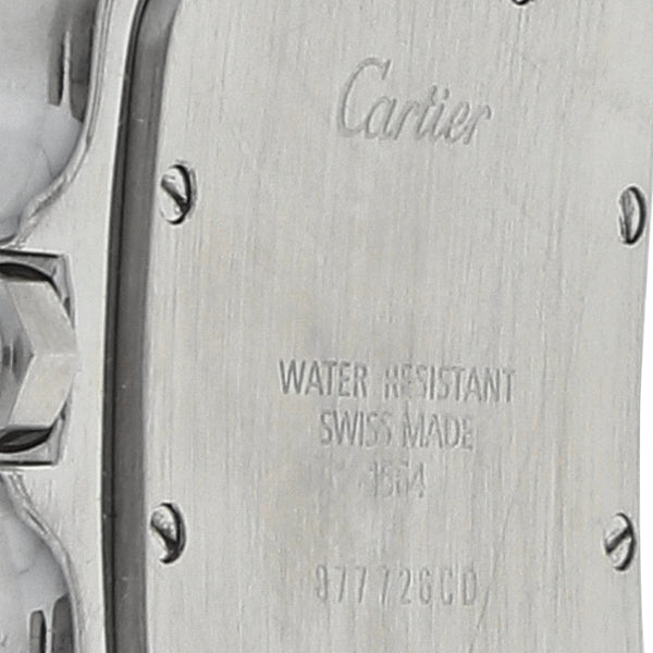 Reloj Cartier para dama modelo Santos.