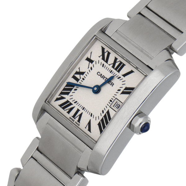 Reloj Cartier para dama modelo Tank Francaise.