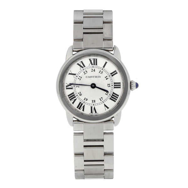 Reloj Cartier para dama modelo Ronde Solo.