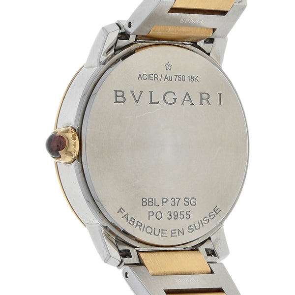 Reloj Bulgari para caballero modelo Bulgari vistas en oro rosa 18 kilates.