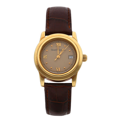 Reloj Girard-Perregaux para dama modelo GP 90 caja en oro amarillo 18 kilates.