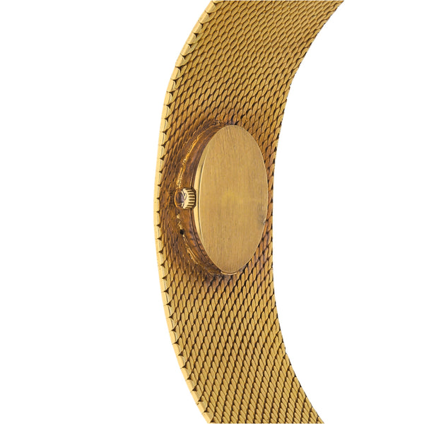 Reloj Omega para dama en oro amarillo 18 kilates.