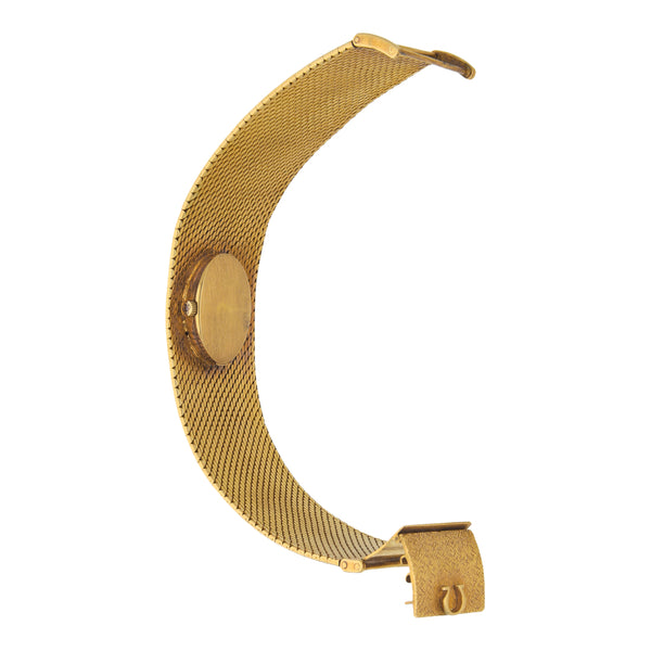 Reloj Omega para dama en oro amarillo 18 kilates.