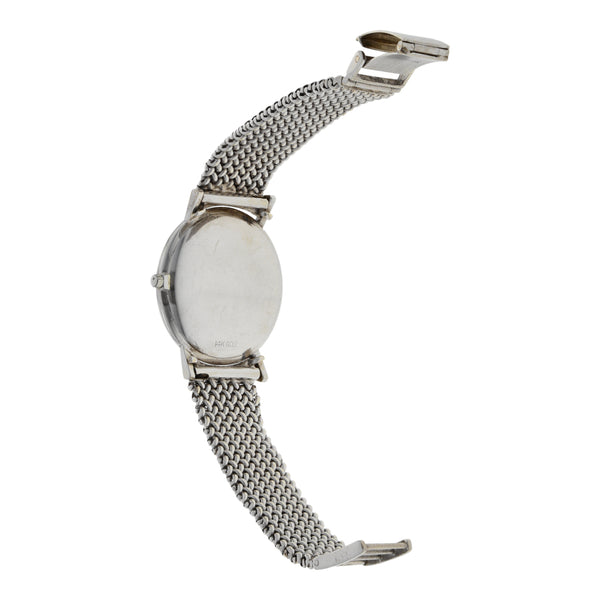 Reloj Tissot para caballero en oro blanco 14 kilates.