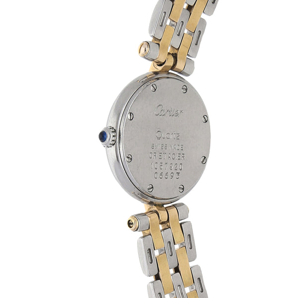 Reloj Cartier para dama modelo Panthere vistas en oro amarillo 18 kilates.