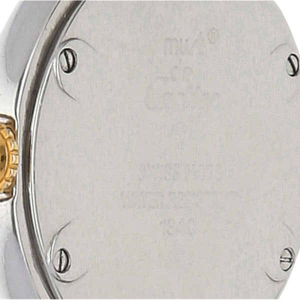 Reloj Cartier para dama modelo Must vistas en oro amarillo 18 kilates.