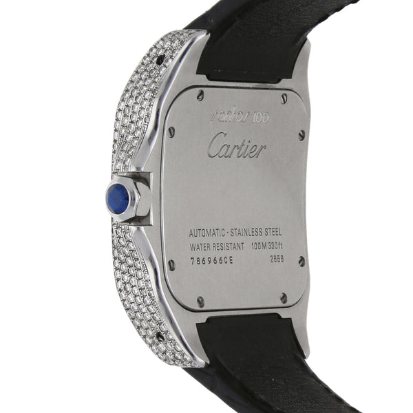 Reloj Cartier para caballero modelo Santos 100.