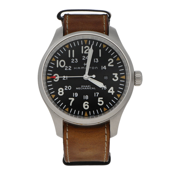 Reloj Hamilton para caballero modelo Khaki Field.