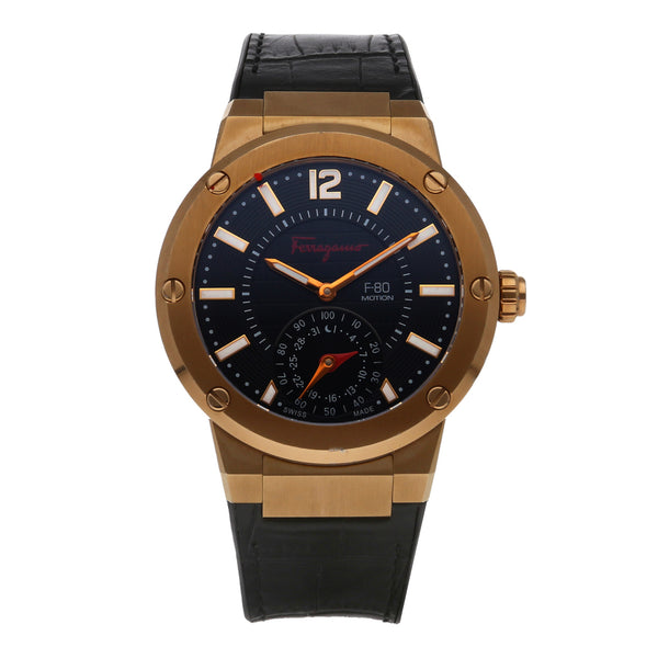 Reloj Salvatore Ferragamo para caballero modelo F80 Motion.