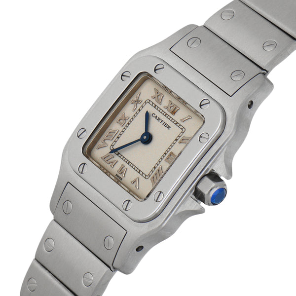 Reloj Cartier para dama modelo Santos Galbee.