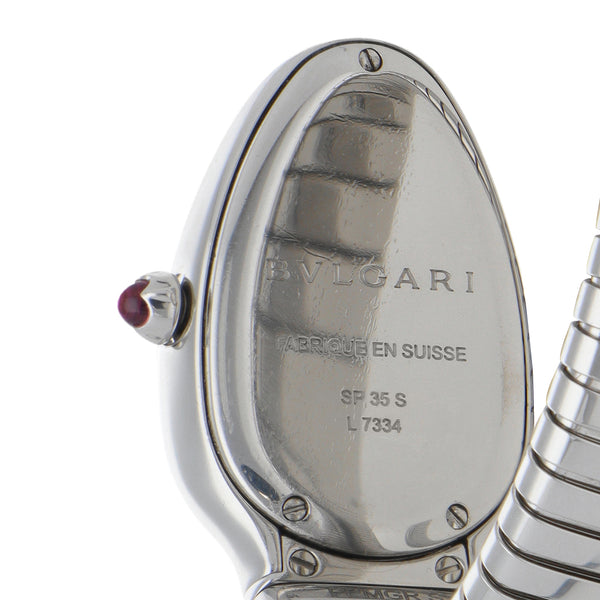 Reloj Bvlgari para dama modelo Serpenti.