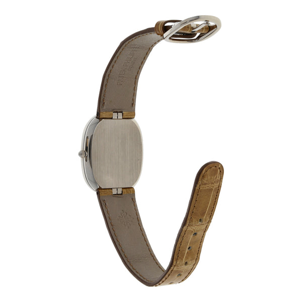 Reloj Patek Philippe para caballero/unisex modelo Ellipse caja en oro blanco 18 kilates.