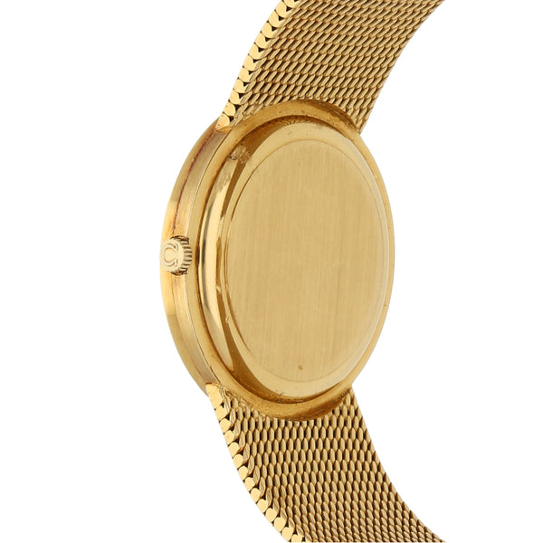 Reloj Omega para caballero modelo Constellation en oro amarillo 18 kilates.