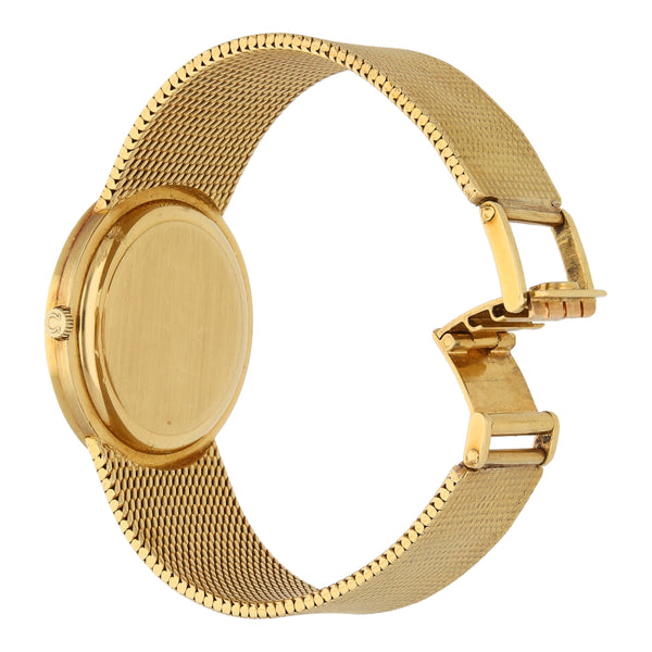 Reloj Omega para caballero modelo Constellation en oro amarillo 18 kilates.