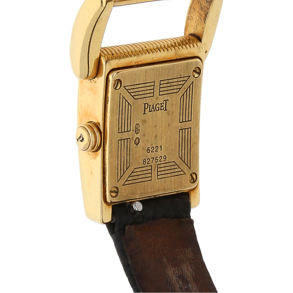 Reloj Piaget para dama modelo Protocole caja en oro amarillo 18 kilates.