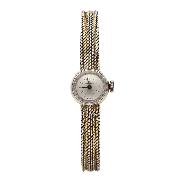 Reloj Bucherer para dama en oro blanco 18 kilates.