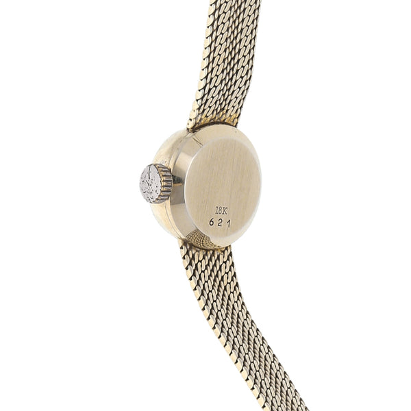 Reloj Bucherer para dama en oro blanco 18 kilates.