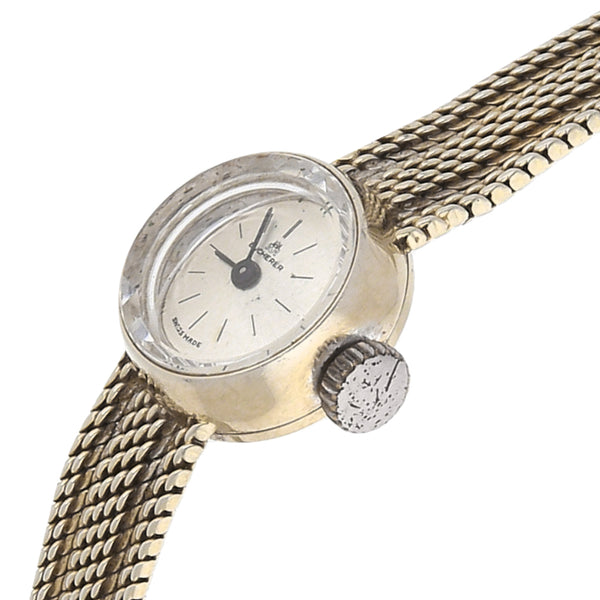 Reloj Bucherer para dama en oro blanco 18 kilates.