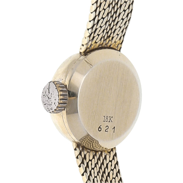 Reloj Bucherer para dama en oro blanco 18 kilates.