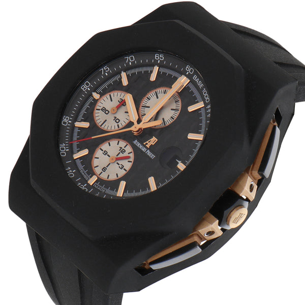 Reloj Audemars Piguet para caballero modelo Royal Oak Offshore caja en oro rosa 18 kilates.