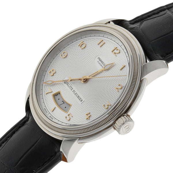 Reloj Parmigiani Fleurier para caballero modelo Toric caja oro blanco 18 kilates.