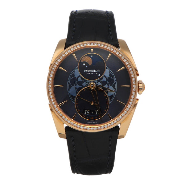 Reloj Parmigiani Fleurier para caballero/unisex modelo Tonda caja en oro rosa 18 kilates.