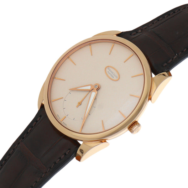 Reloj Parmigiani Fleurier para caballero modelo Tonda 1950 caja en oro rosa 18 kilates.