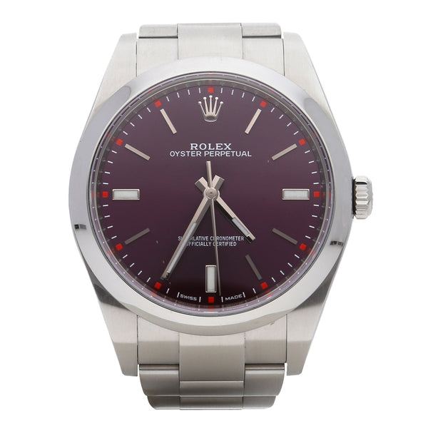 Reloj Rolex para caballero modelo Oyster Perpetual.