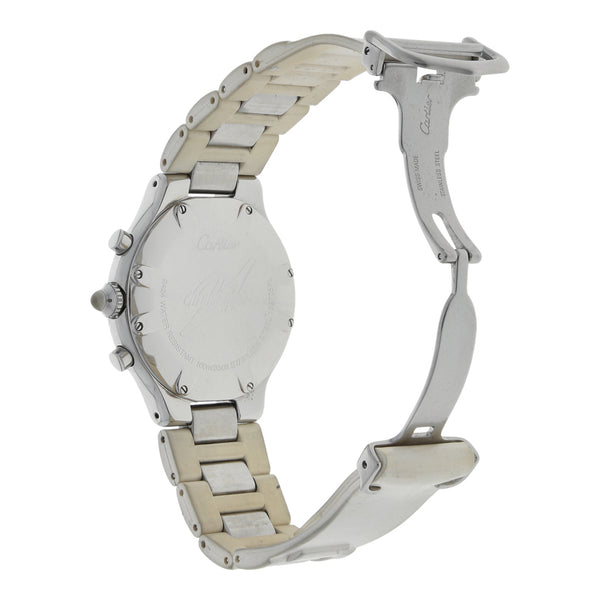 Reloj Cartier para dama modelo Chronoscaph 21.