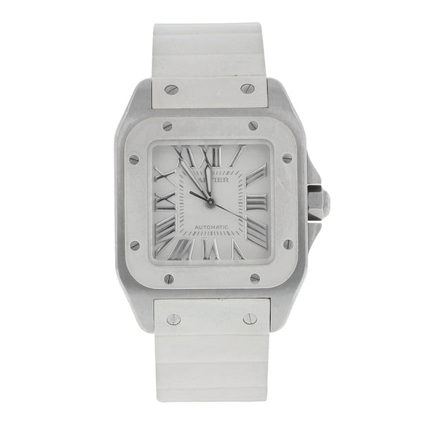 Reloj Cartier para dama/unisex modelo Santos 100.