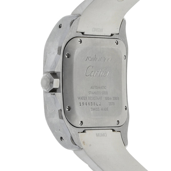 Reloj Cartier para dama/unisex modelo Santos 100.