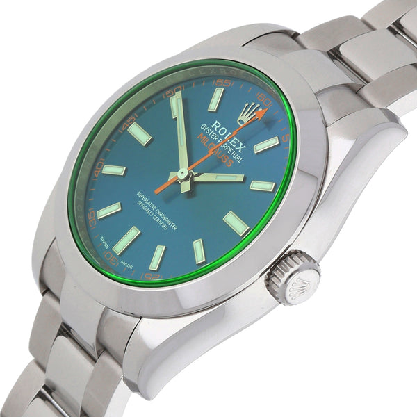 Reloj Rolex para caballero modelo Oyster Perpetual Milgauss.