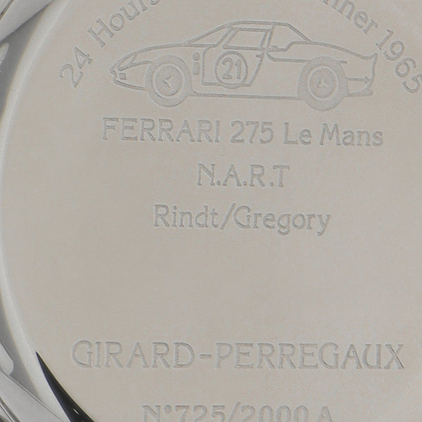 Reloj Girard Perregaux para caballero modelo Ferrari 275 Le Mans.