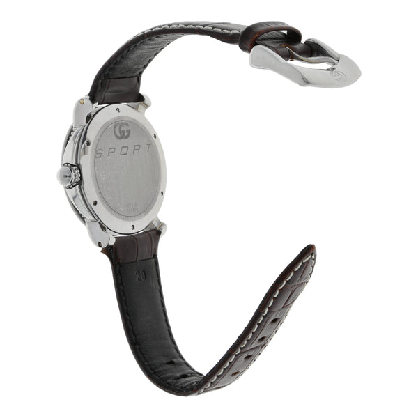 Reloj Gerald Genta para caballero/unisex caja acero inoxidable correa piel.