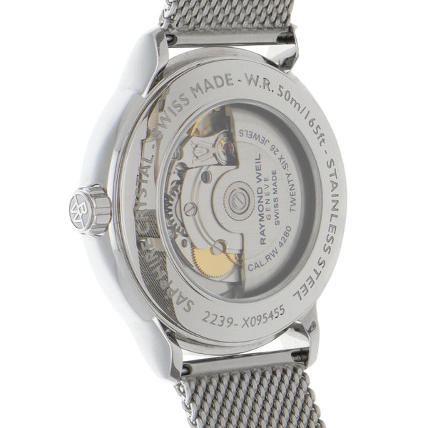 Reloj Raymond Weil para caballero modelo Maestro Moon Phase.