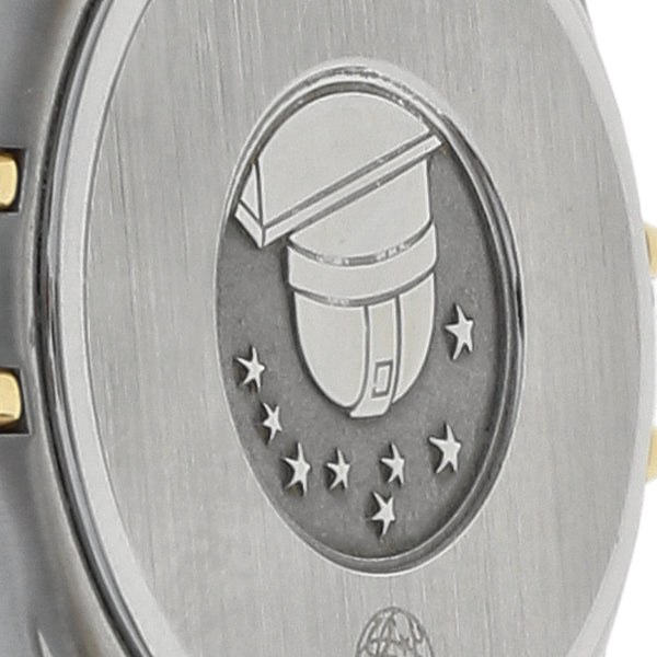 Reloj Omega para caballero modelo Constellation vistas oro amarillo 18 kilates.