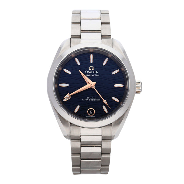 Reloj Omega para dama modelo Seamaster Aqua Terra.