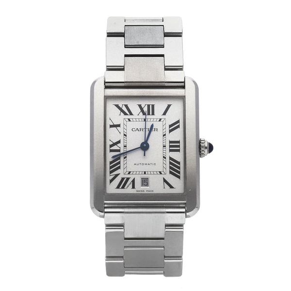 Reloj Cartier para caballero modelo Tank Solo.