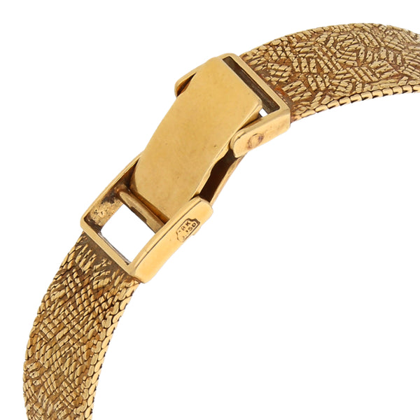 Reloj Certina para dama en oro amarillo 18 kilates.